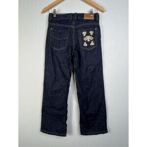 TOMMY HILFIGER Women's Straight Leg Jeans Size 10 Streetwear Y2K 90s